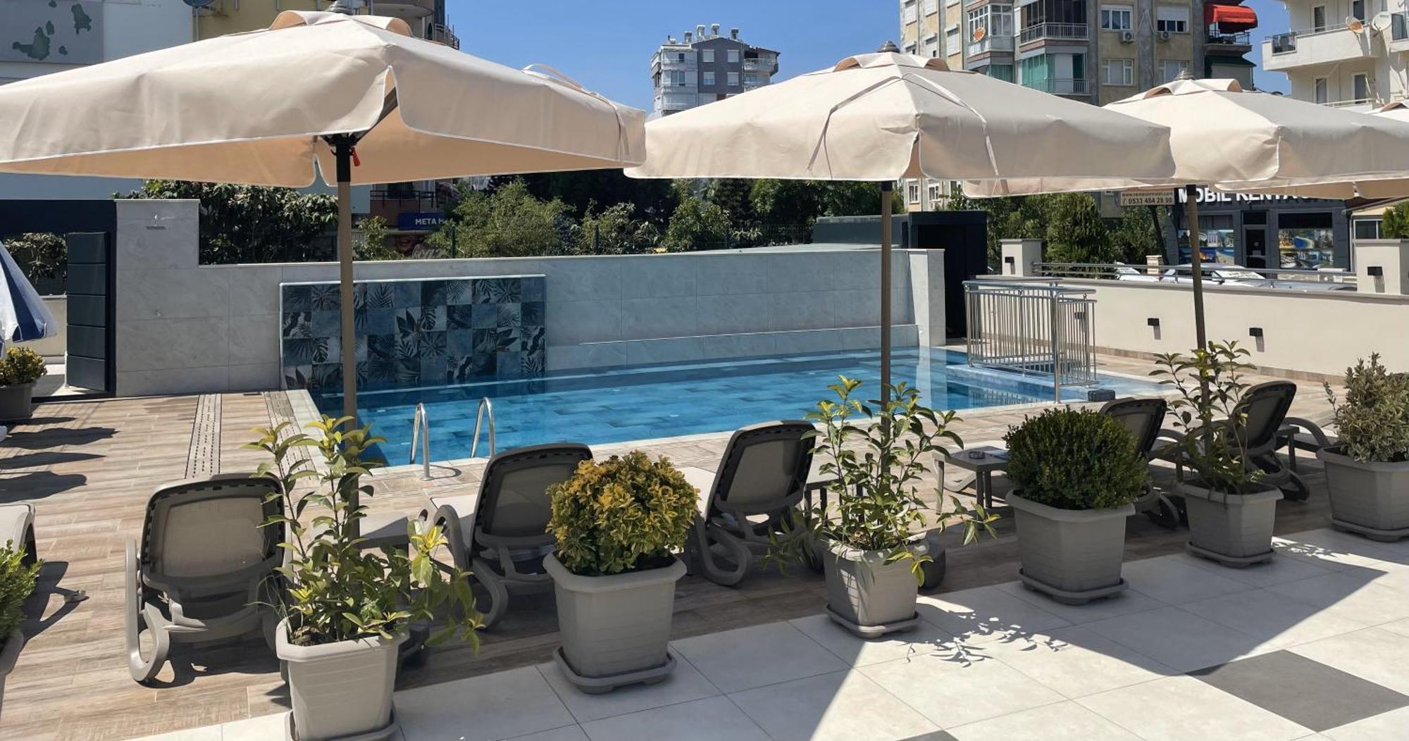 Blue Garden Hotel Antalya Exteriör bild